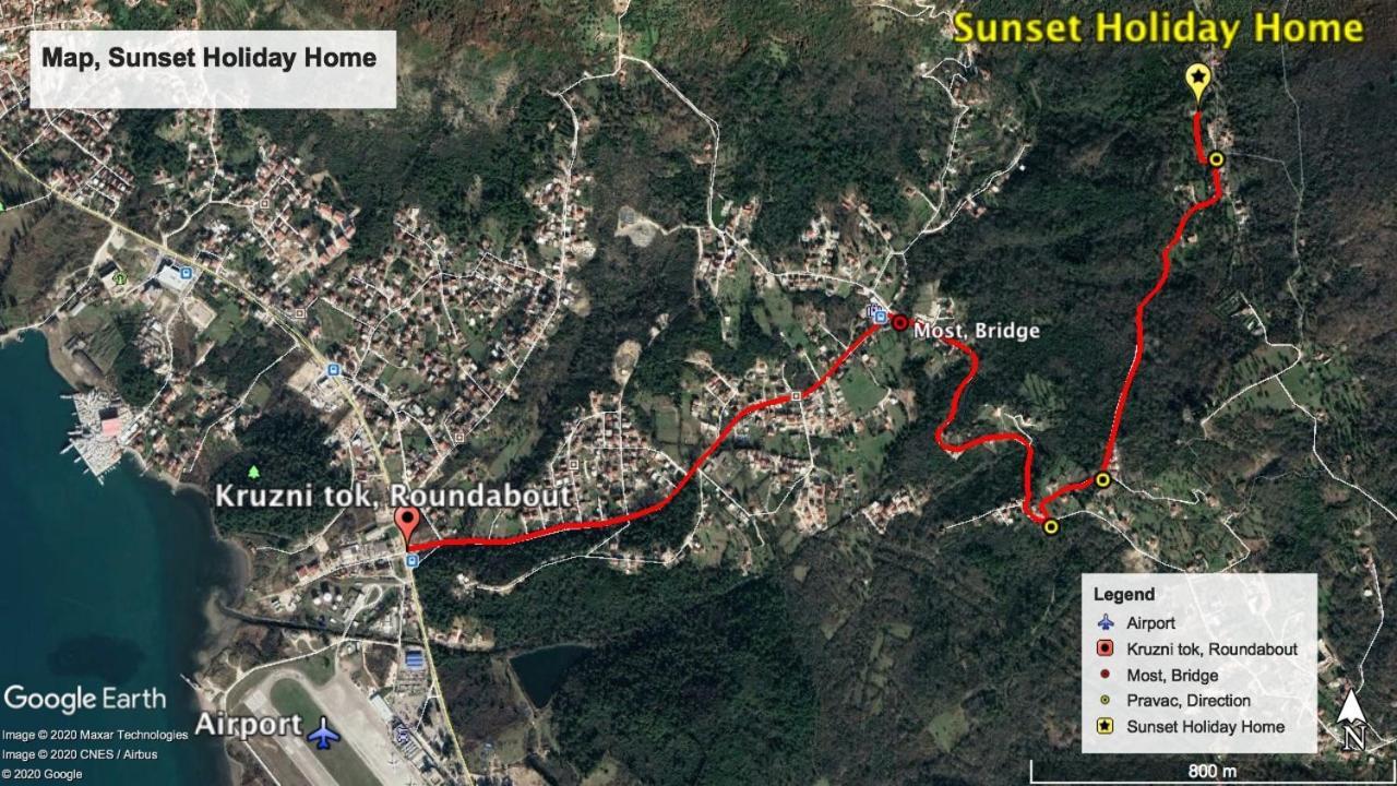 Sunset Holiday Home Tivat Exterior photo